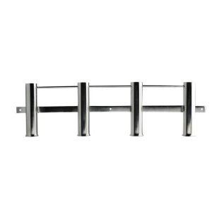 Dörtlü kamış yuvası (yüzey monte), Inox 316, ø42mm L725mm, H197mm