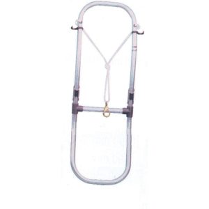 Katlanabilir merdiven - şişme bot için, Aluminyum, 3 steps, 265x1090mm