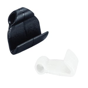 Hook f/Infl. Boat Cover, 40x40mm, Ø6mm Rope, Black