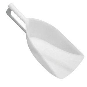 Bailer Rigid, White,  410 x 220 mm