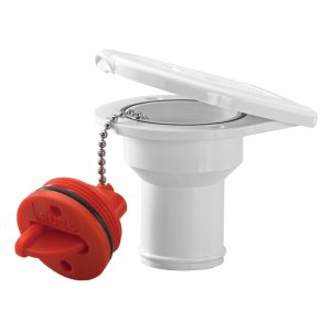 Plastic Deck Filler Ø51mm for Fuel, Flip Top