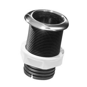 Thru-Hull System w/Flap, for Hose Ø79mm, White