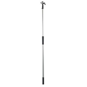 Telesc. Hook, Anod.Alum.Ø30mm L120-200cm,Black