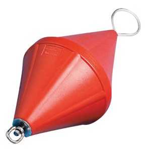 Moor. Buoy Bi-Con. w/Foam & St. Rod Ø320x880mm White