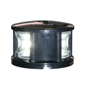FOS LED 12&20 ÇAPA FENERİ, alttan monte, 360° siyah